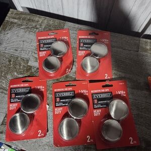 Everbilt 1-5/16" End Cap 490-137, 5 Packs 10 Units